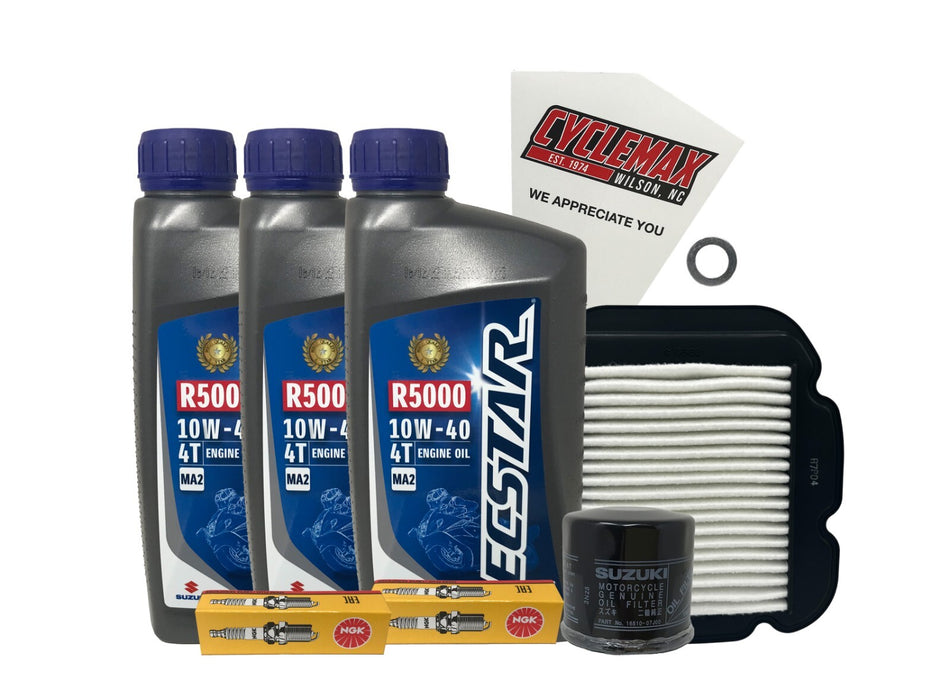 Standard Tune Up Kit w/ Spark Plugs fits 2002-2012 Suzuki DL-1000