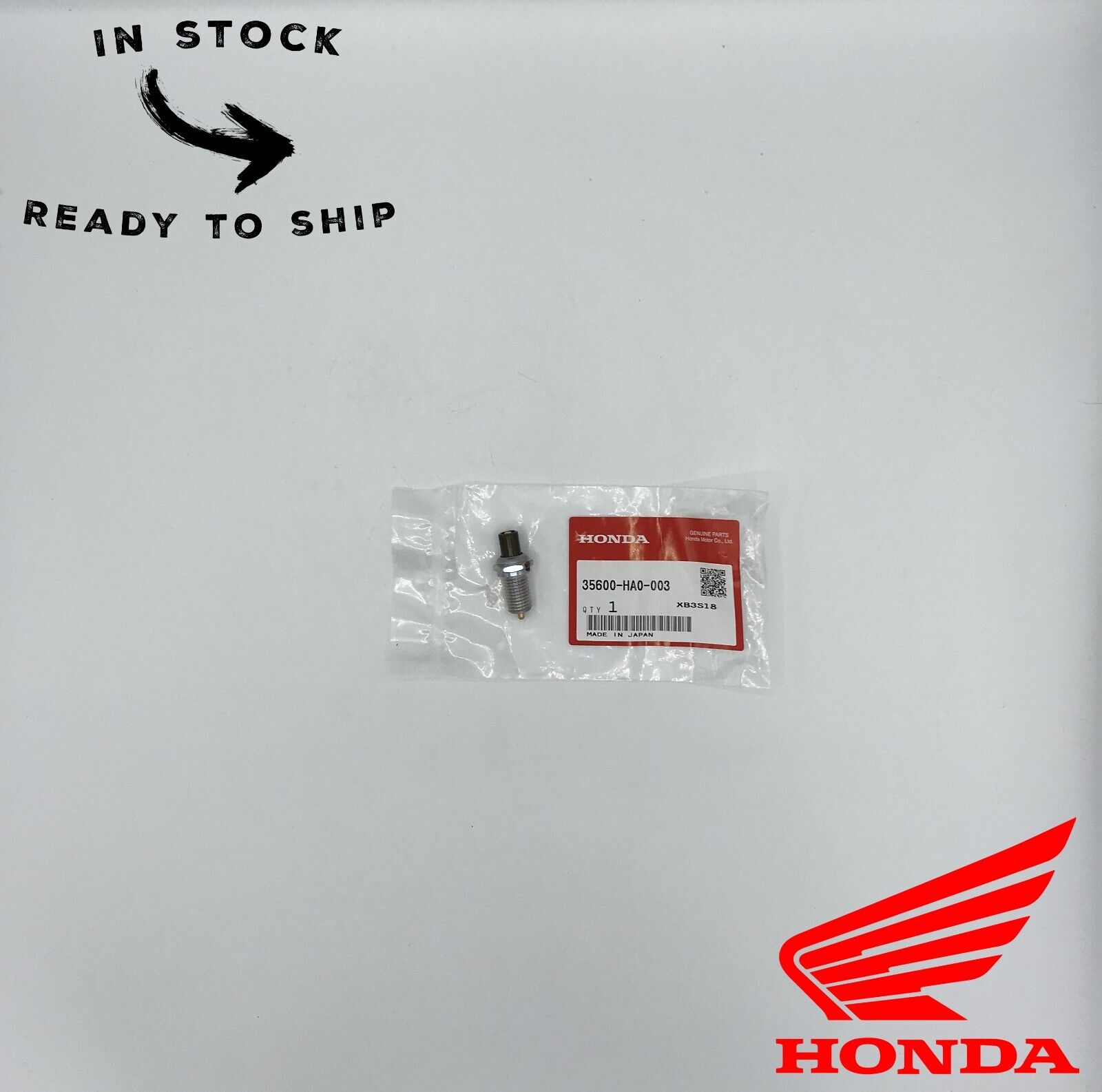 Genuine OEM Honda Neutral Switch 35600-HA0-003