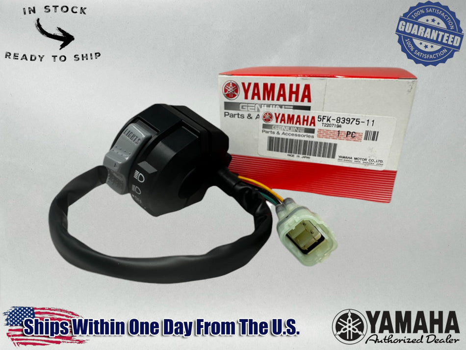 Yamaha OEM (02-06) Banshee 350 Left Handlebar Switch 5FK-83975-11-00