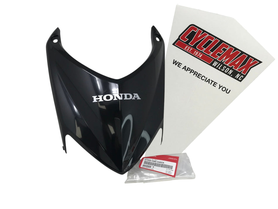 Honda OEM (06-25) TRX250EX TRX250X Black Front Center Hood 61350-HN6-A40ZA