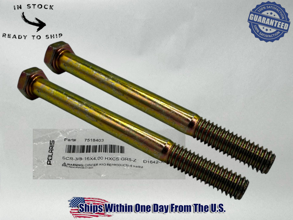 Polaris Genuine OEM Authentic Screw 2 Pack 7518403-2PACK