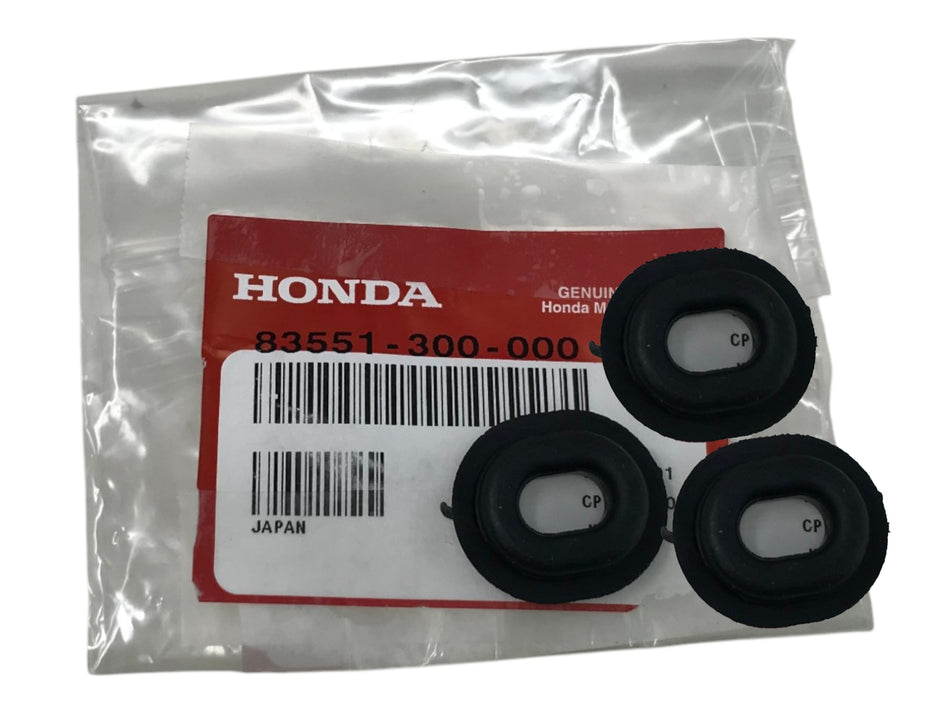 Honda OEM (72-78) Z50A Mini Trail Side Cover Grommet 83551-300-000-3PACK