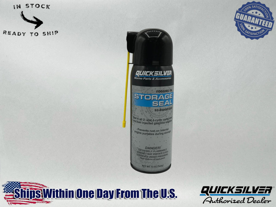 Quicksilver Genuine OEM Storage Seal Fogging Oil 12 OZ 92-858081Q03