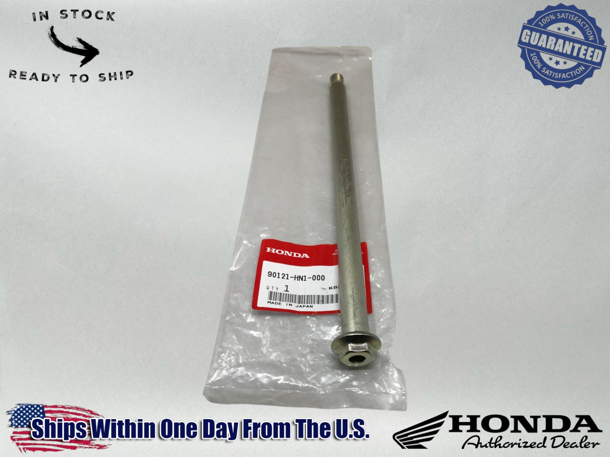 Genuine Honda Swingarm Pivot Bolt 99-14 TRX400 EX X OEM 90121-HN1-000