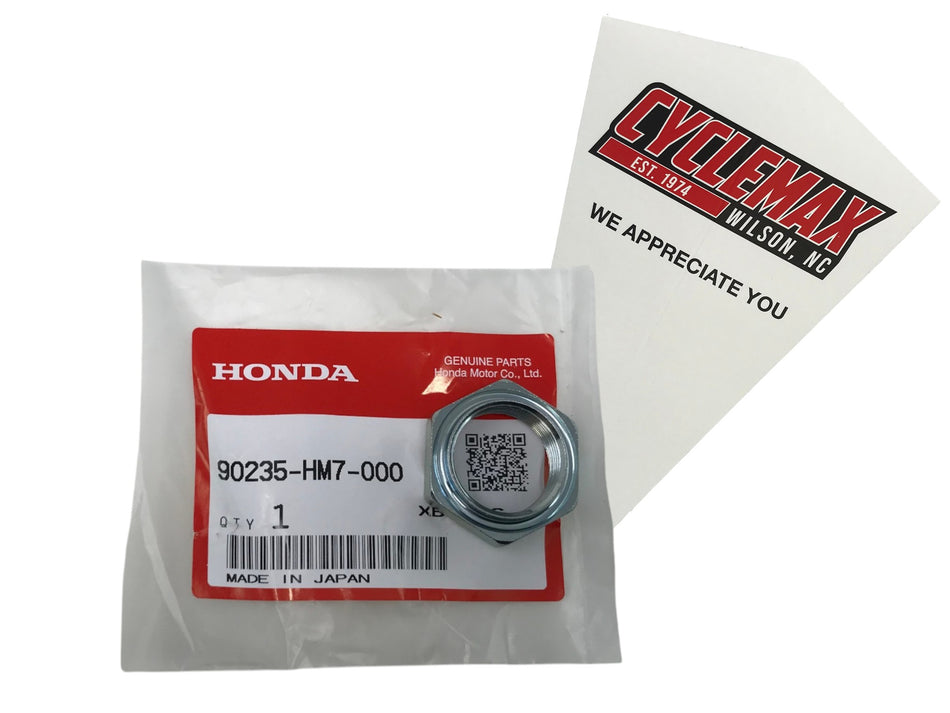Honda OEM TRX420 TRX500 TRX520 20mm Clutch Lock Nut 90235-HM7-000