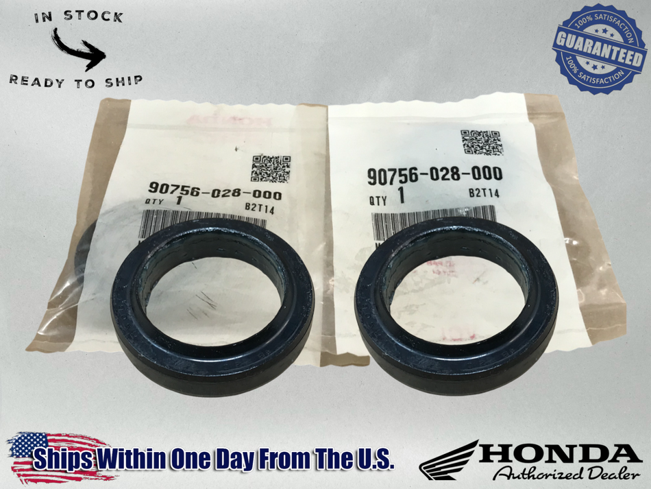 Genuine OEM Honda Fork Seal 90756-028-000