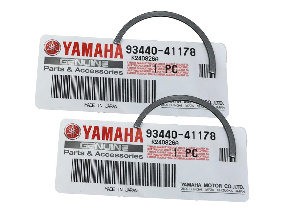 Yamaha OEM (01-26) WR250F YZ250F Camshaft Circlip 93440-41178-00 - 2 PACK