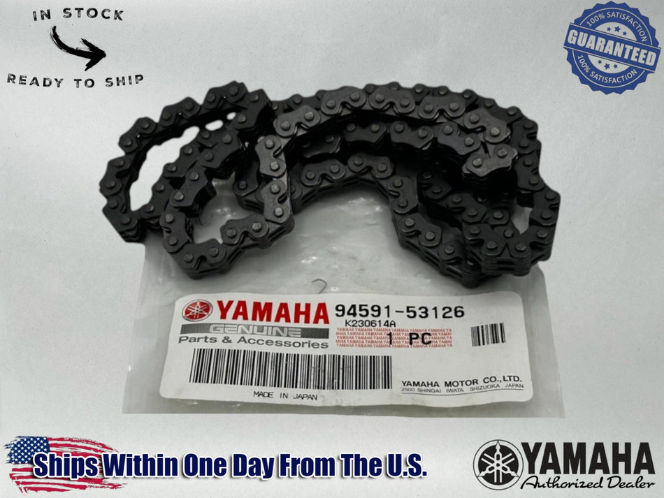 Yamaha OEM (02-08) Grizzly 660 Cam Timing Chain 94591-53126-00