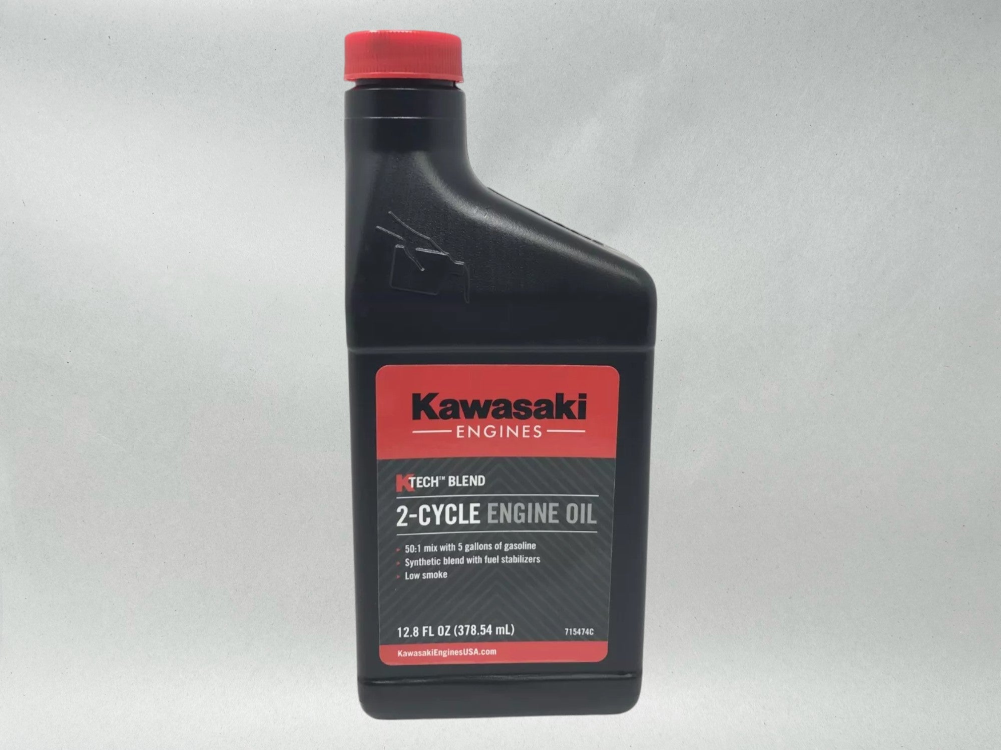 Kawasaki Engines Genuine OEM 12.8 FL OZ 2-Cycle Engine Oil 99969-6085 - 25 Cases 600 Bottles Total