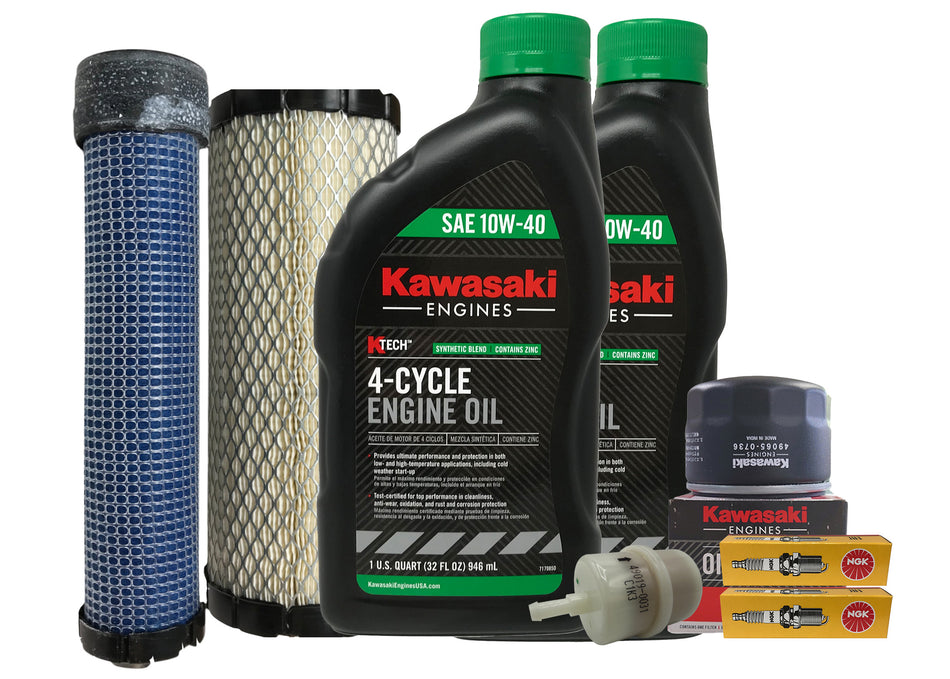 Kawasaki Tune Up Kit FX730V FX691V FX651V OEM: 99969-6409 99969-6527