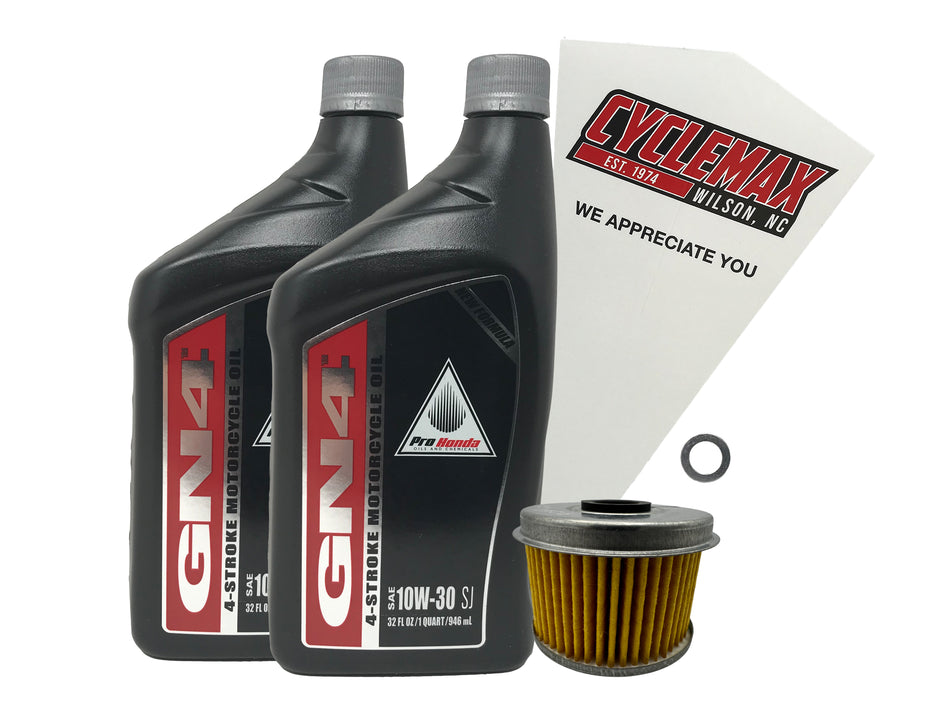 Honda GN4 Standard 10W-30 Oil Change Kit for 2022-2025 REBEL 300