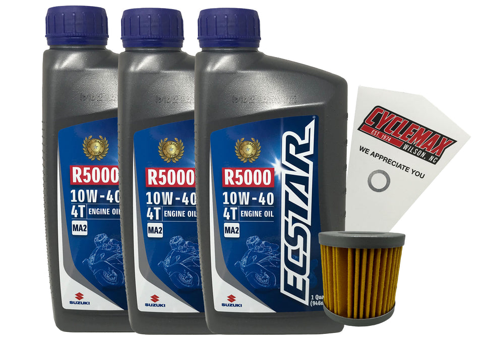OEM Suzuki 2004-2009 LT-Z400 Oil Change Kit