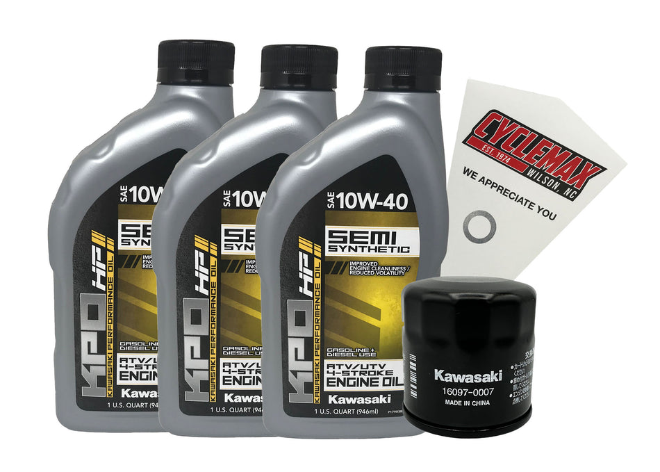 Kawasaki Teryx 750 4x4 Oil Change Kit