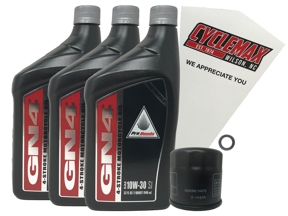Honda GN4 Standard 10W-30 Oil Change Kit for 2019-2025 CB500F