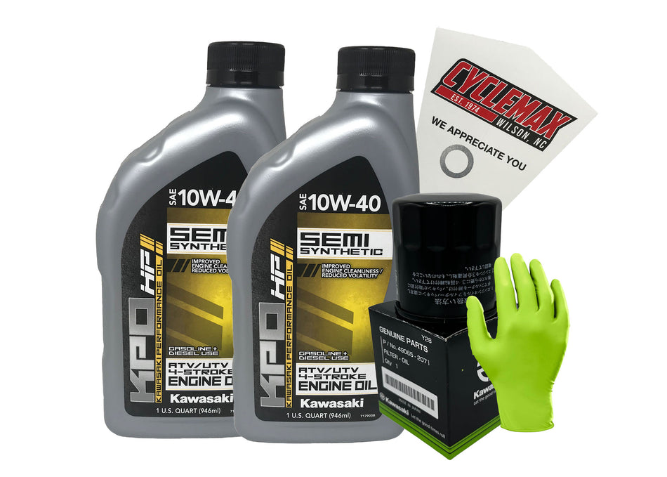 2011-2018 Kawasaki Mule 4000 4010 Oil Change Kit