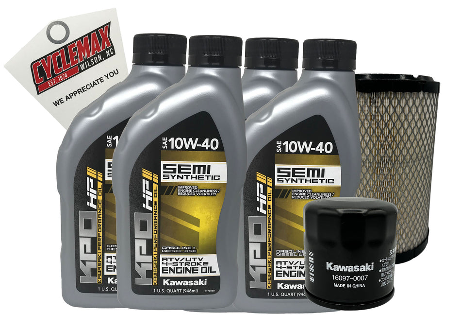 Semi Synthetic Oil Change Kit fits 2020-2023 Kawasaki Teryx KRX 1000