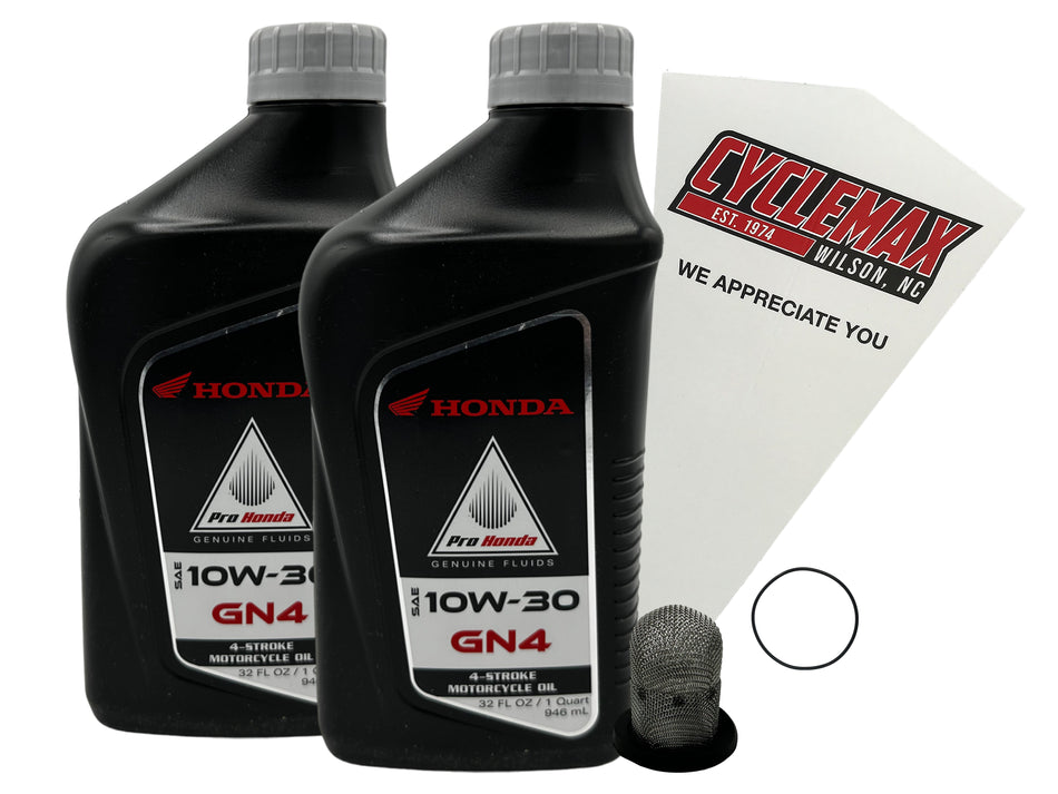 Honda GN4 Standard 10W-30 Oil Change Kit for 1982-1986 ATC200