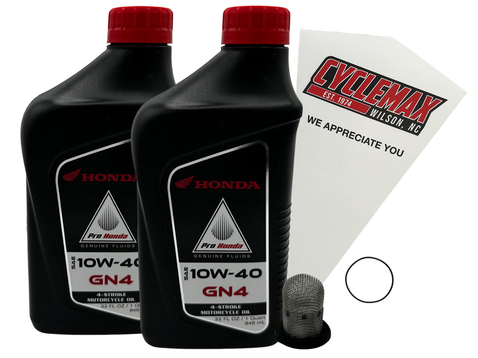 Honda GN4 Standard 10W-40 Oil Change Kit for 1982-1986 ATC200