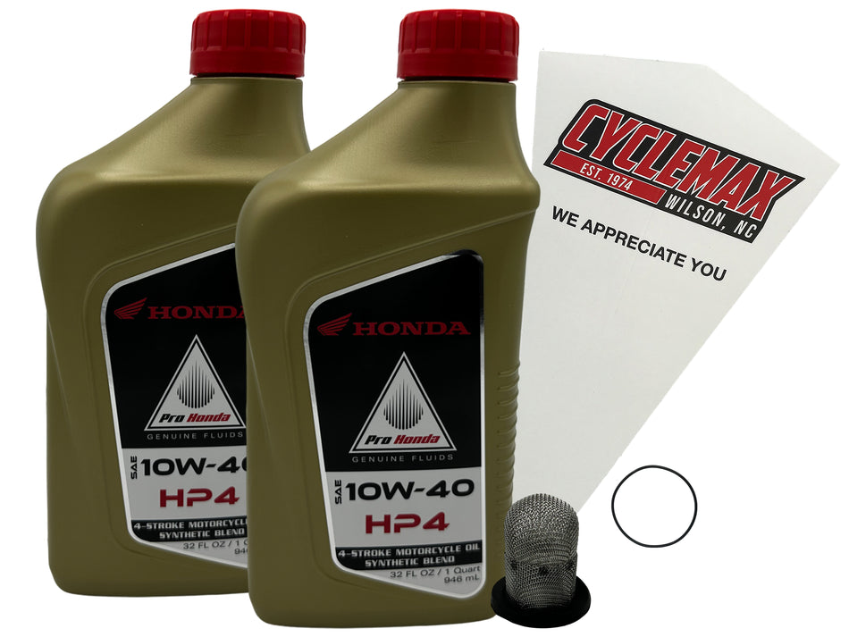 Honda HP4 Semi-Synthetic Oil Change Kit for 1982-1986 ATC200