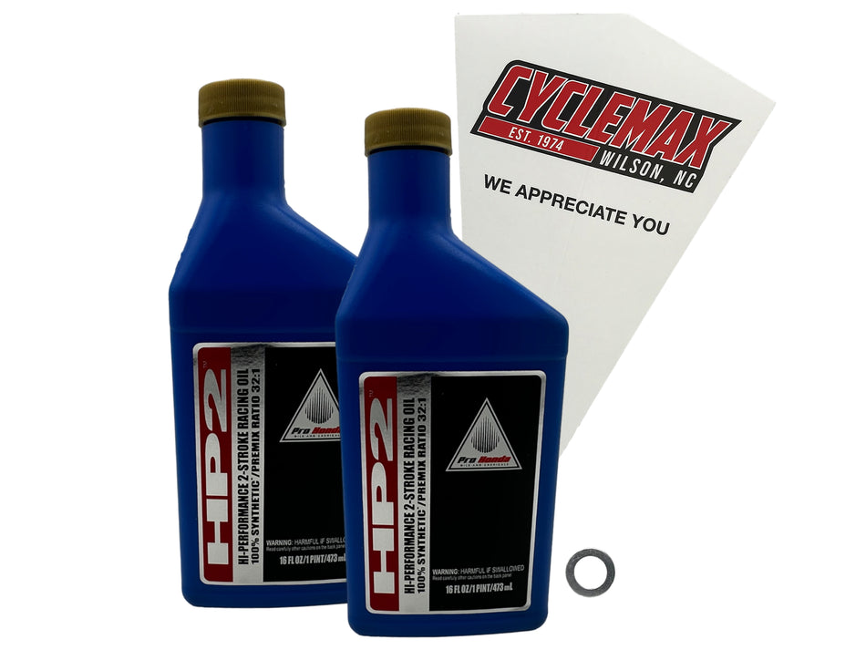 Honda HP2 Full Synthetic Oil Change Kit for 1985-1987 ATC250