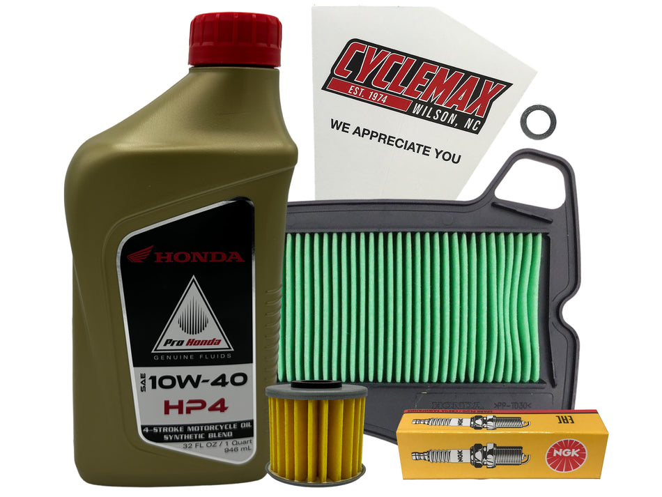 Honda HP4 Semi-Synthetic Tune-Up Kit for 2019-2025 C125 SUPER CUB
