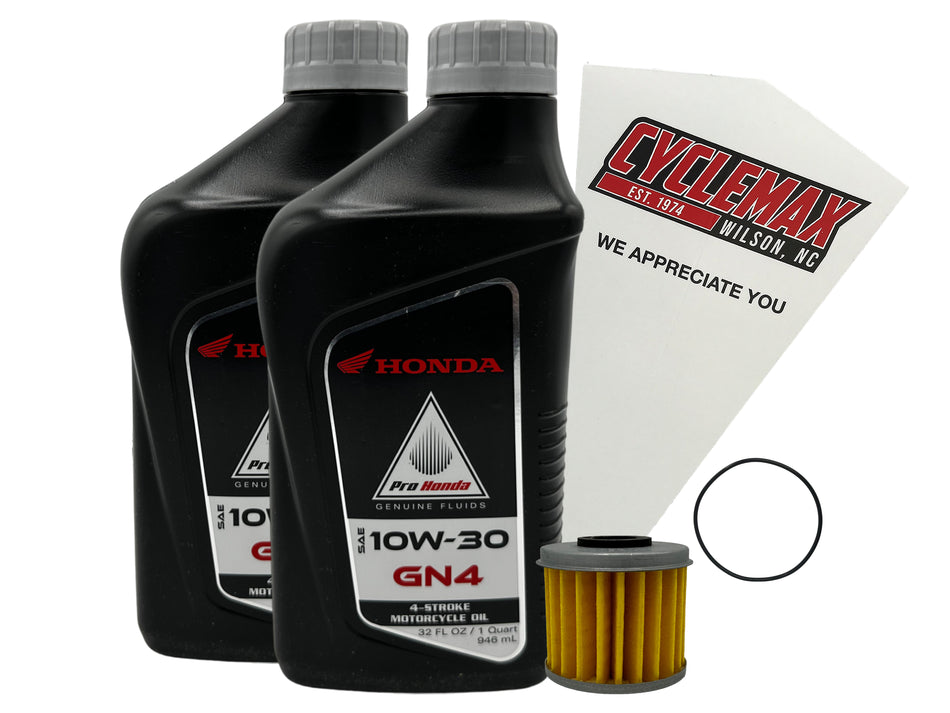 Honda GN4 Standard 10W-30 Oil Change Kit for 2025 CRF450RX