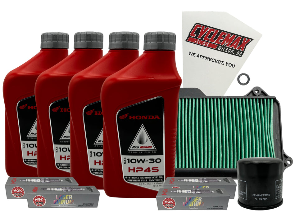 Honda HP4S Full Synthetic Tune-Up Kit for 2018-2025 CB1000R