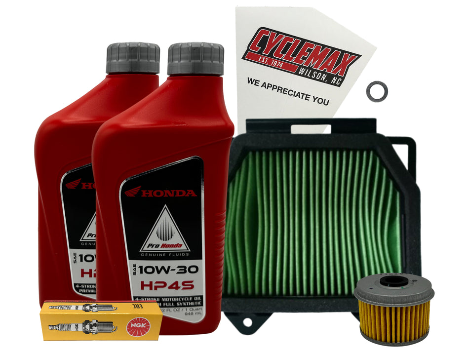 Honda HP4S Full Synthetic Tune-Up Kit for 2018-2025 CB300R