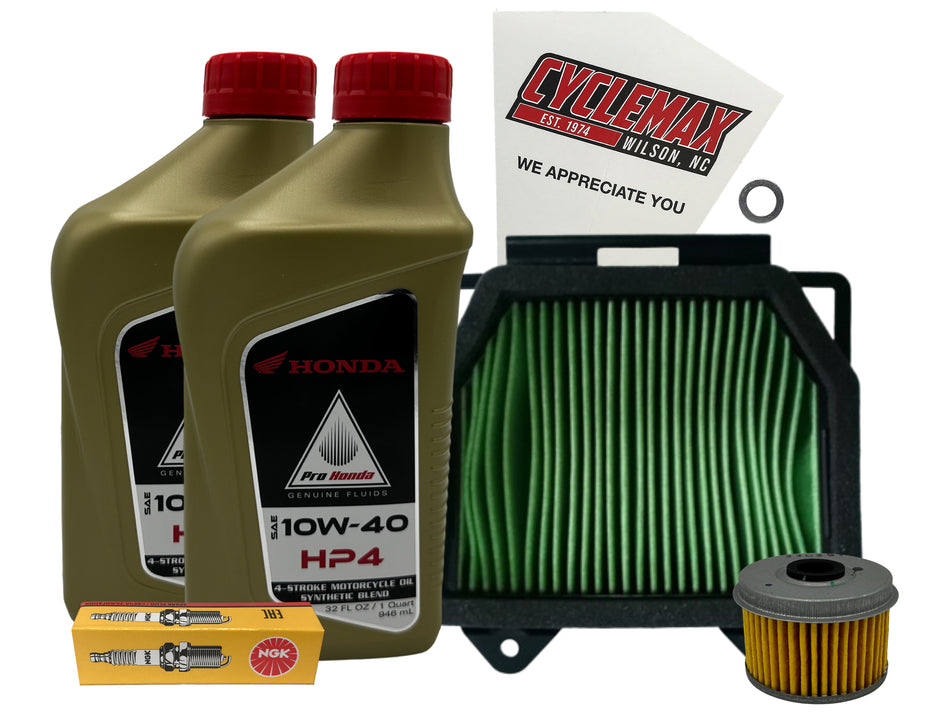 Honda HP4 Semi-Synthetic Tune-Up Kit for 2018-2025 CB300R