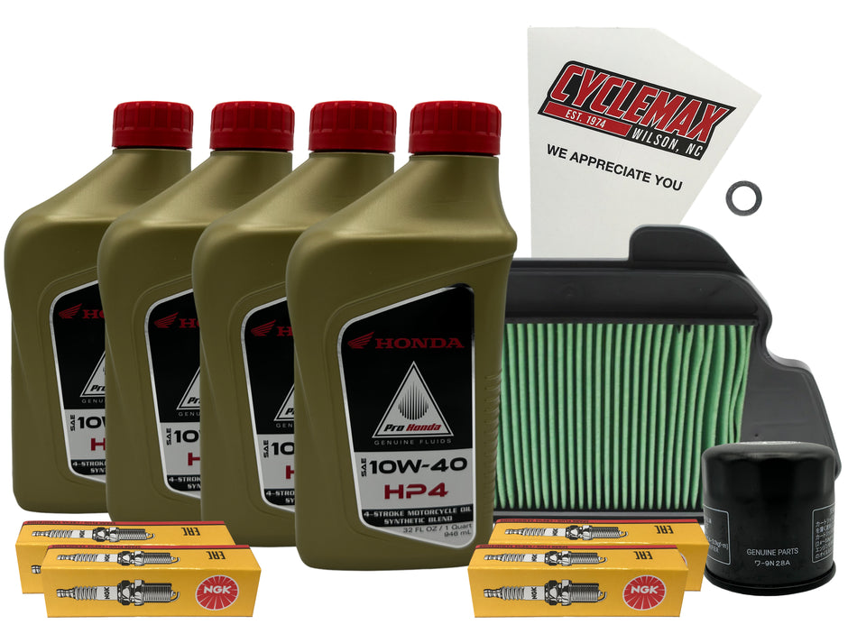 Honda HP4 Semi-Synthetic Tune-Up Kit for 2014-2018 CBR650R