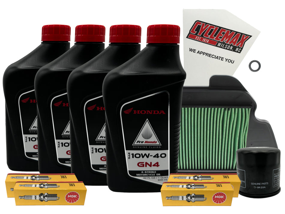 Honda GN4 Standard 10W-40 Tune-Up Kit for 2014-2018 CBR650R
