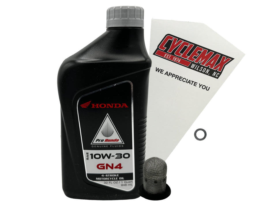 Honda GN4 Standard 10W-30 Oil Change Kit for 2013-2025 METROPOLITAN