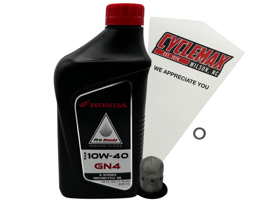 Honda GN4 Standard 10W-40 Oil Change Kit for 2002-2009 METROPOLITAN