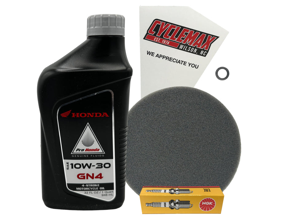 Honda GN4 Standard 10W-30 Tune-Up Kit for 2013-2025 CRF50