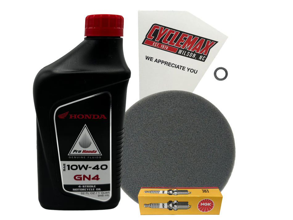 Honda GN4 Standard 10W-40 Tune-Up Kit for 2013-2025 CRF50