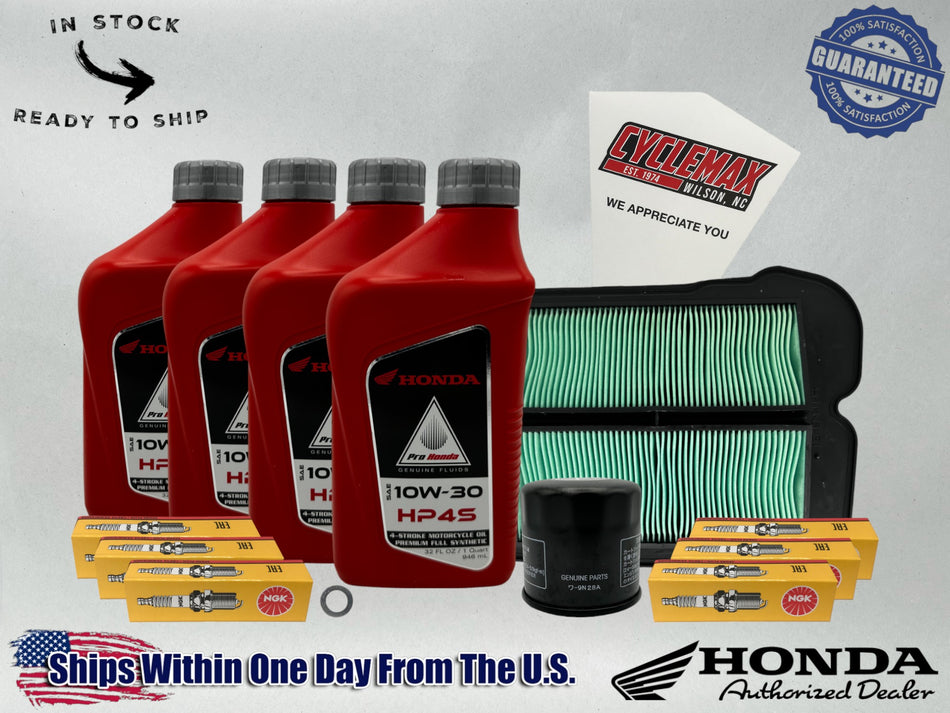 Cyclemax Full Synthetic HP4s Tune-Up Kit fits 1988-2000 Honda GL1500
