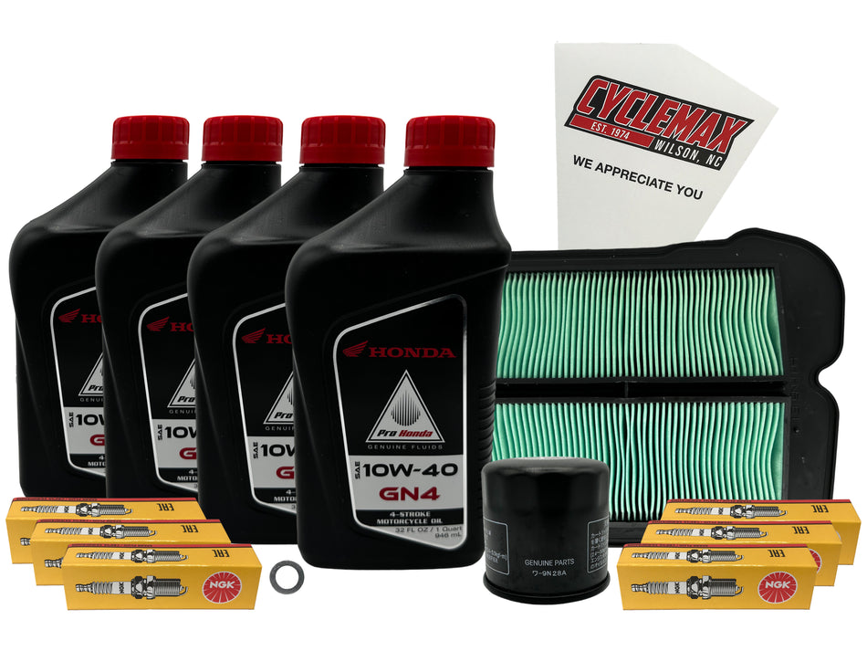 Honda GN4 Standard 10W-40 Tune-Up Kit for 1988-2000 GL1500 GOLD WING