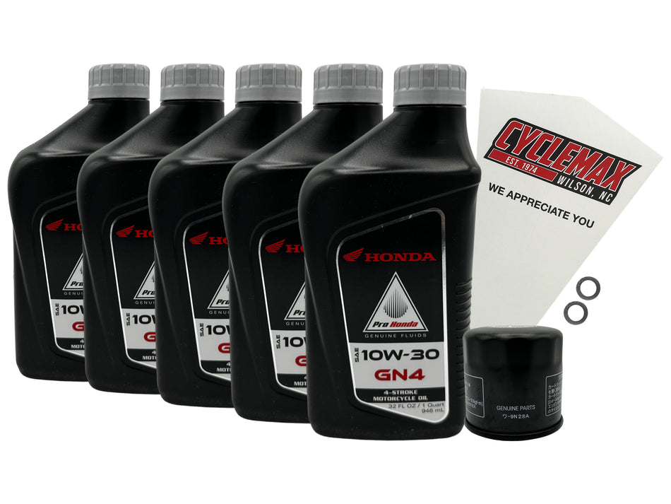 Honda GN4 Standard 10W-30 Oil Change Kit for 2021-2025 REBEL 1100
