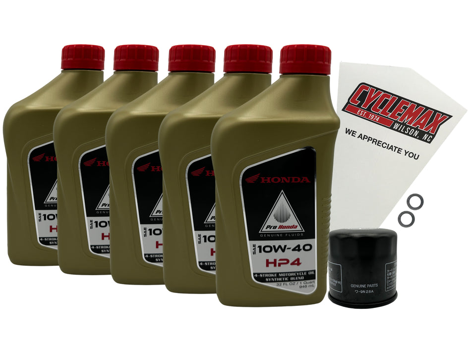 Honda HP4 Semi-Synthetic Oil Change Kit for 2021-2025 REBEL 1100