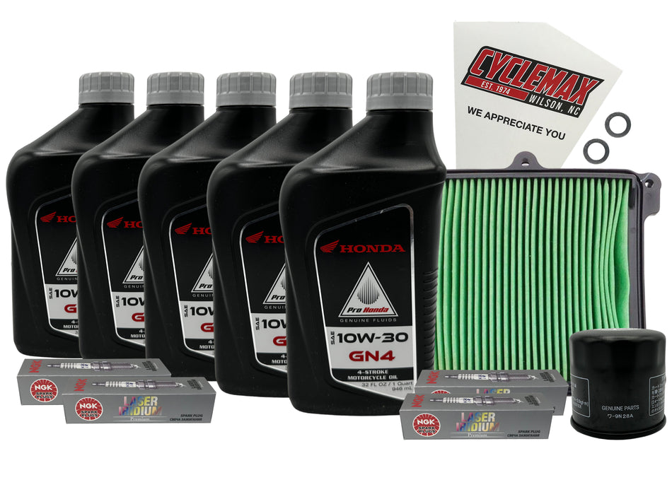 Honda HP4S Full Synthetic 10W-30 Tune-Up Kit for 2021-2025 REBEL 1100