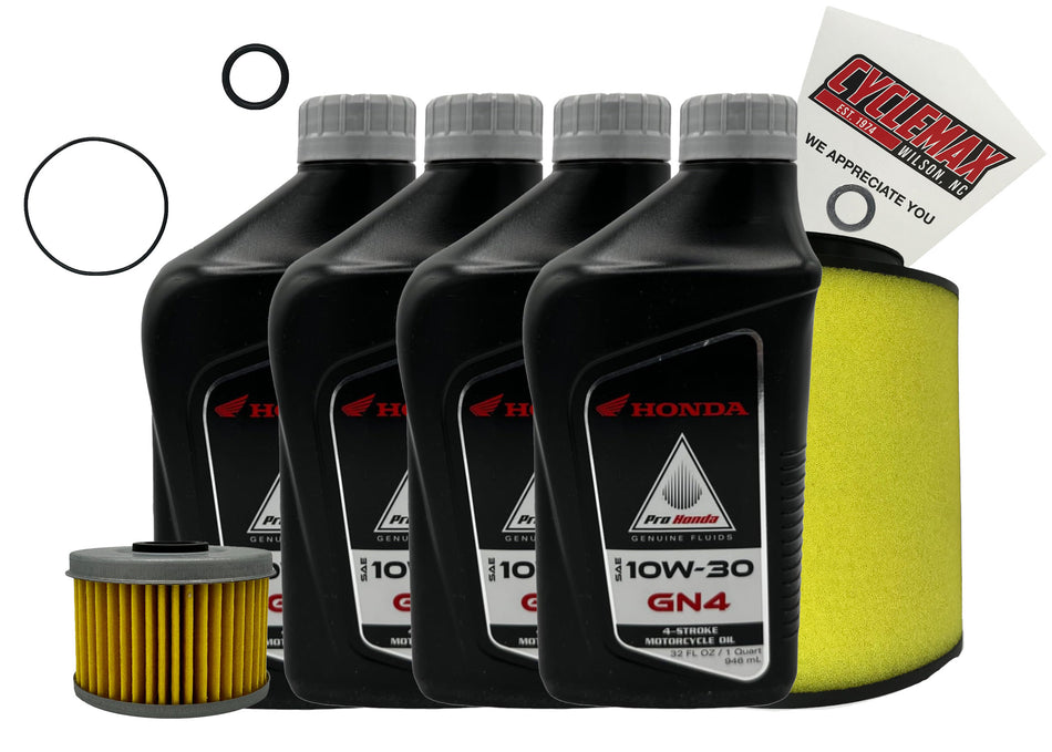 Honda GN4 Standard 10W-30 Maintenance Kit for 2020-2025 TRX520FM