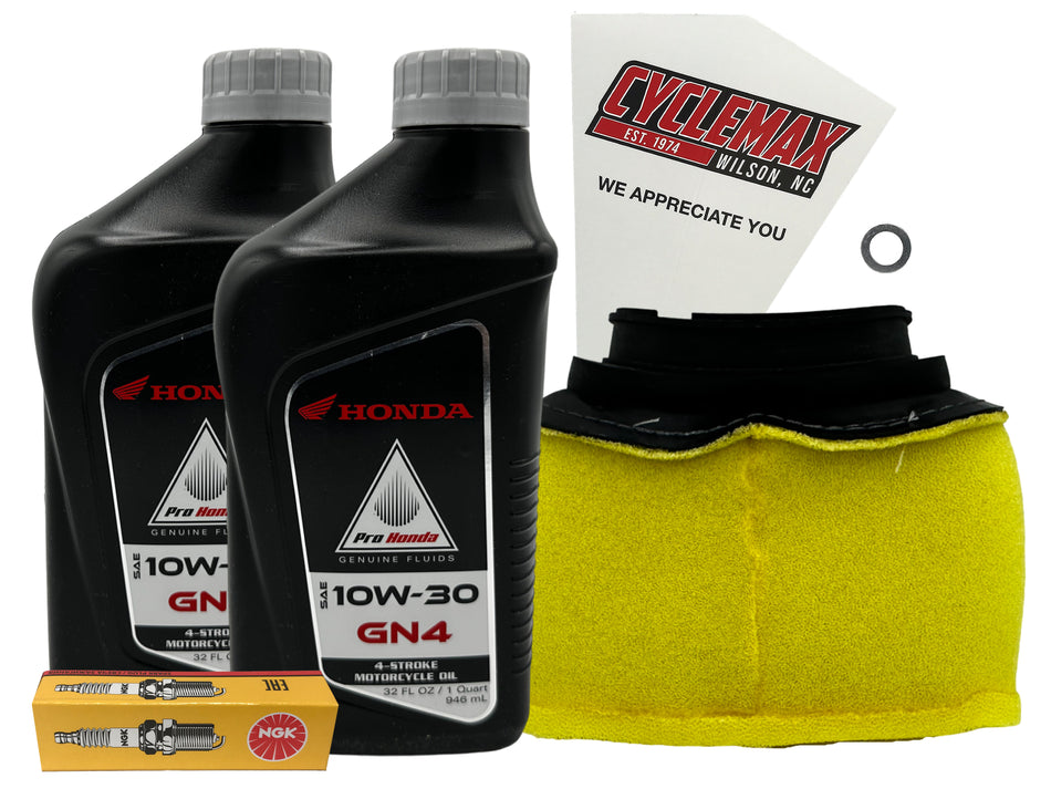 Honda GN4 Standard 10W-30 Tune-Up Kit for 1986-1987 TR200 FAT CAT