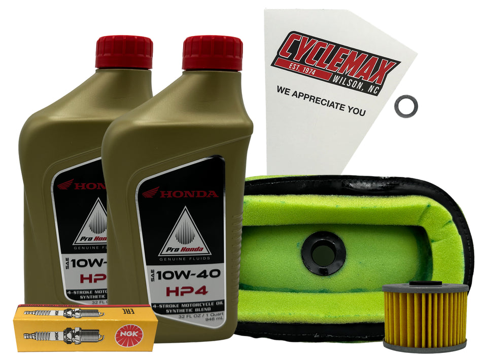 Honda HP4 Semi-Synthetic Tune-Up Kit for 1991-1996 XR250L