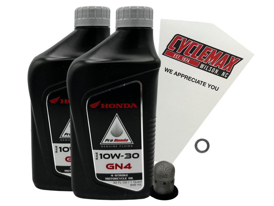 Honda GN4 Standard 10W-30 Oil Change Kit for 1993-2002 XR200R