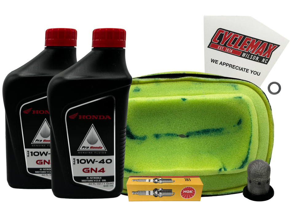 Honda GN4 Standard 10W-40 Tune-Up Kit for 1993-2002 XR200R