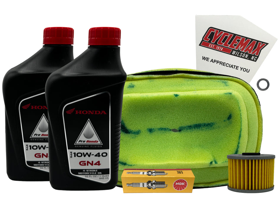 Honda GN4 Standard 10W-40 Tune-Up Kit for 1984-1985 XR250R