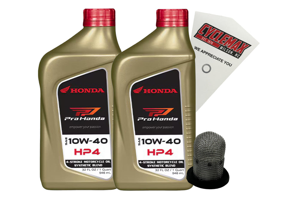 Honda HP4 Semi-Synthetic Oil Change Kit for 2003-2025 RUCKUS