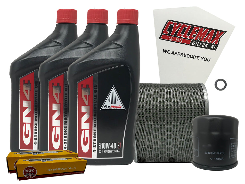 Honda GN4 Standard 10W-40 Tune-Up Kit for 2019-2024 CB500F