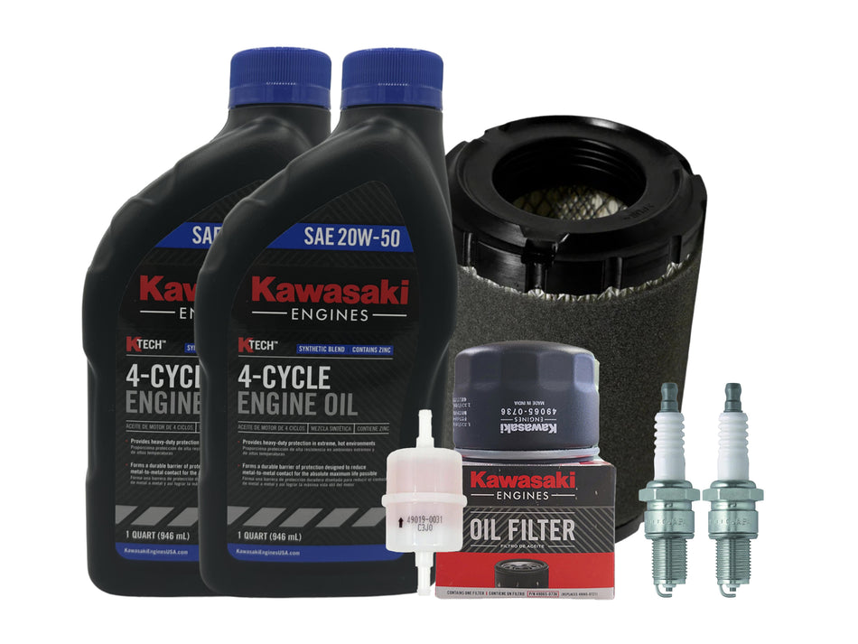 Tune Up Kit 20W-50 with Spark Plugs for FT730V EFI