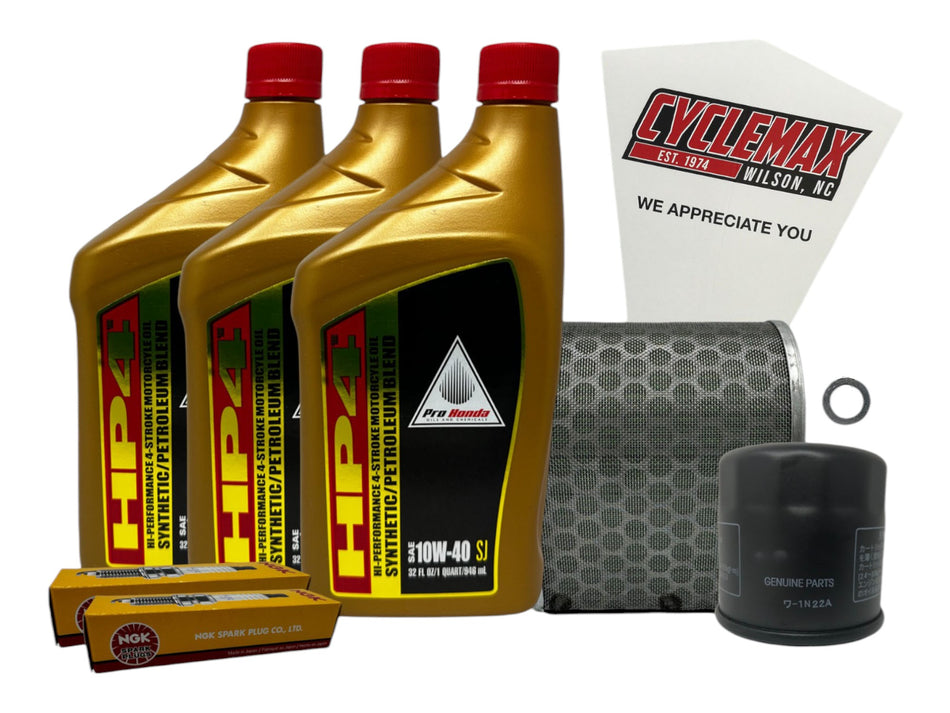 Honda HP4 Semi-Synthetic Tune-Up Kit for 2019-2024 CB500F